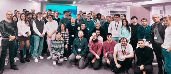 The Coexya IP team's during quarterly meeting celebrating succes of 2025